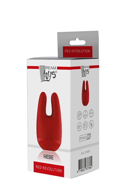 Вибростимулятор Dream Toys RED REVOLUTION HEBE