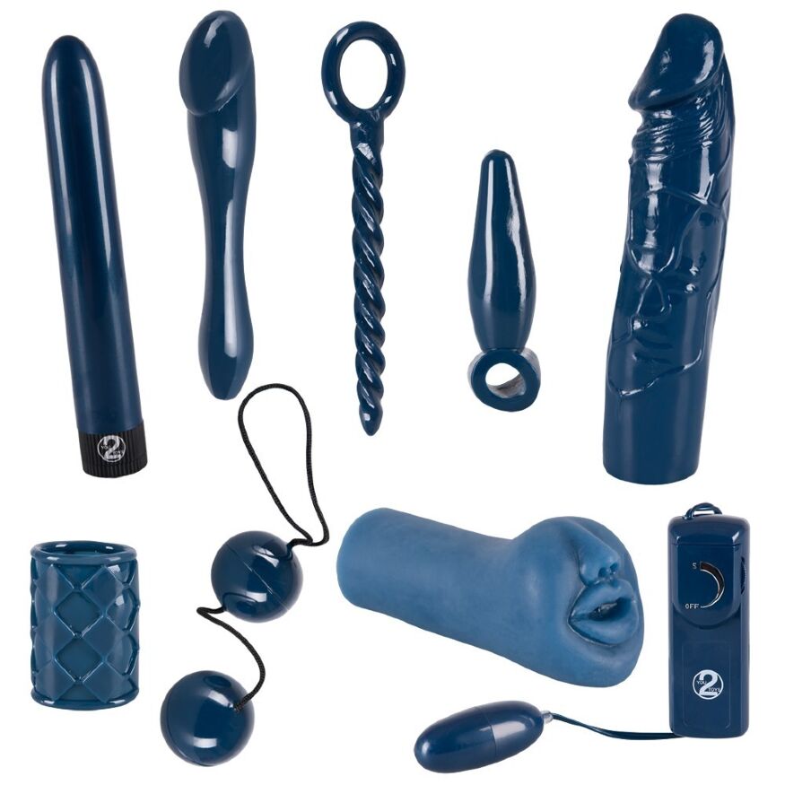 Секс набір для двох - Midnight Blue Set