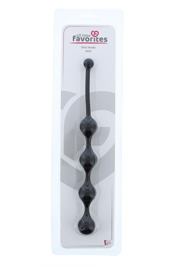 Анальная цепочка  SEE YOU FOUR BEADS ANAL BLACK