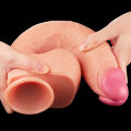 Фалоімітатор великий - Dual-Layered Silicone Cock 12" Flesh