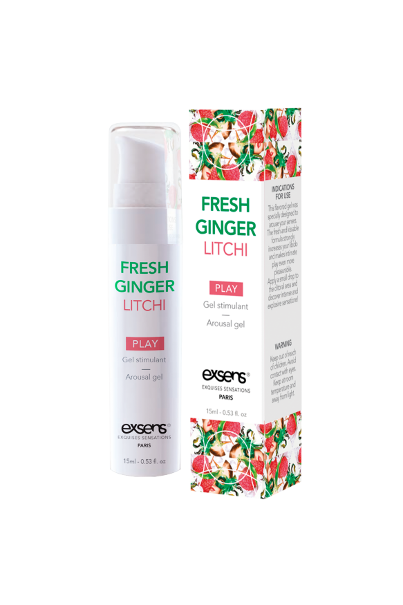Возбуждающий гель для женщин EXSENS AROUSAL GEL FRESH GINGER LITHCI 15ML