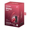 Вибратор в трусики Satisfyer Ribbed Petal с приложением и пультом, красный