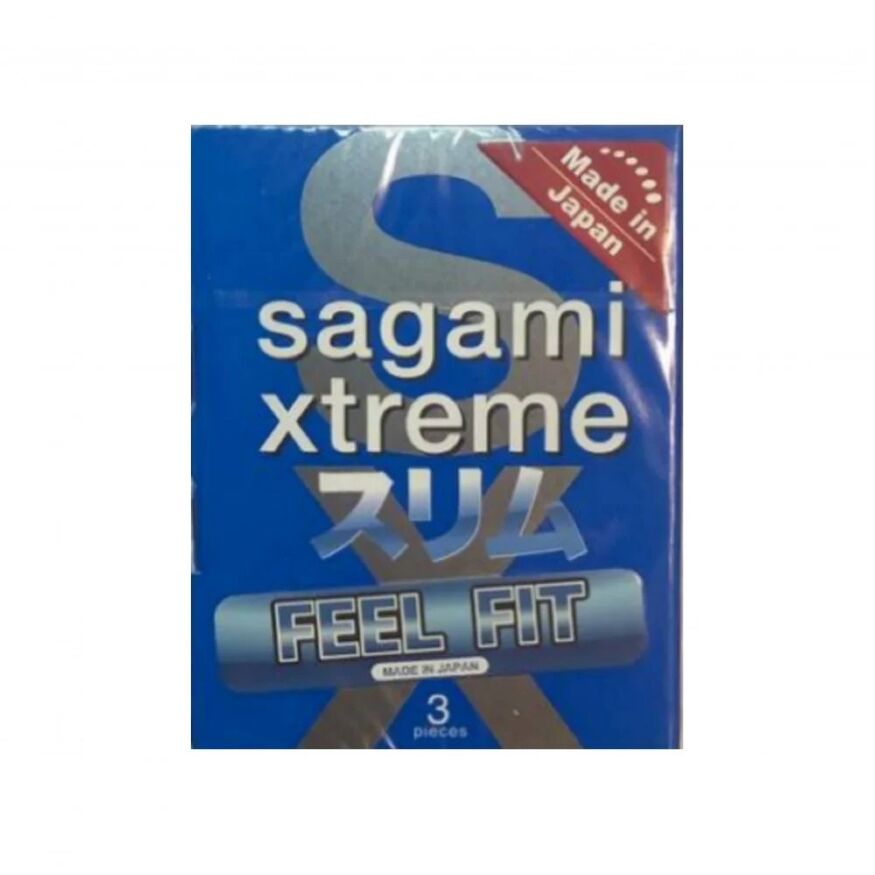 Супертонкие латексные презервативы Sagami Xtreme Feel Fit 3 шт