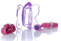 Вибро-стимулятор бабочка Butterfly Purple, BS6700056
