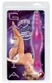 Фаллоимитатор двухсторонний - Galaxia Lavender