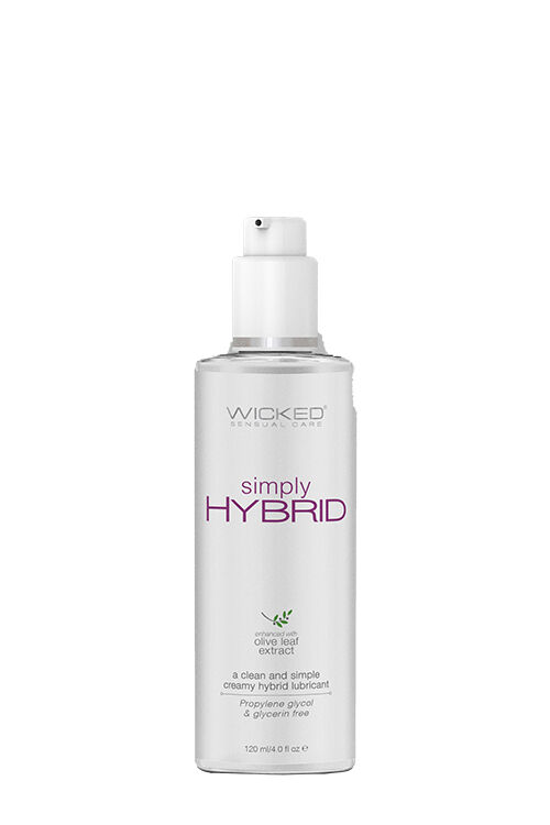 Лубрикант кремовый гибридный WICKED SIMPLY HYBRID SPERM 120ML