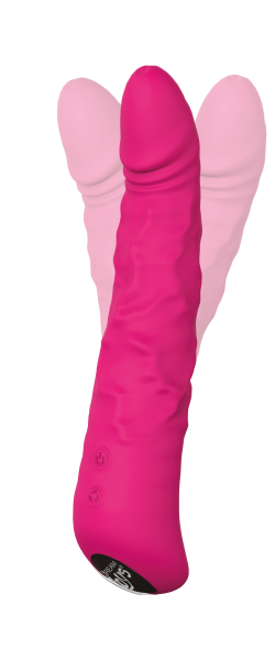DT21380 Вибромассажер VIBES OF LOVE KING OF HEARTS MAGENTA