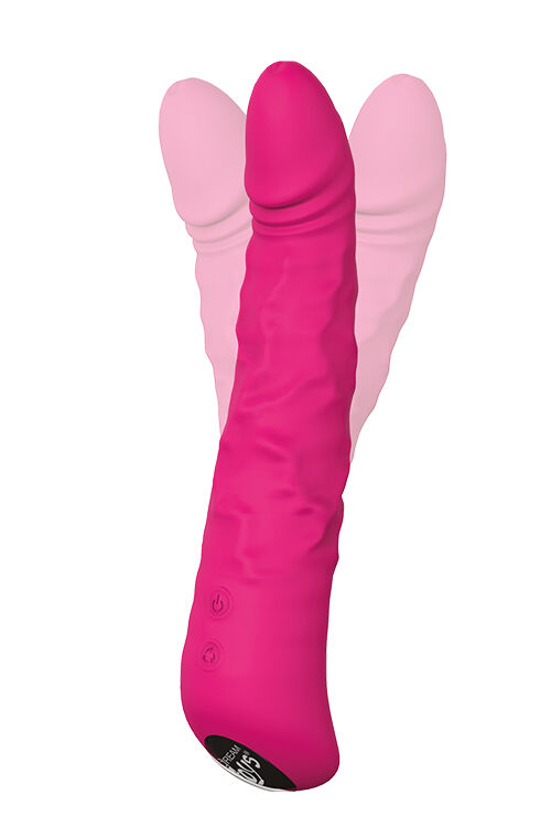 DT21380 Вибромассажер VIBES OF LOVE KING OF HEARTS MAGENTA