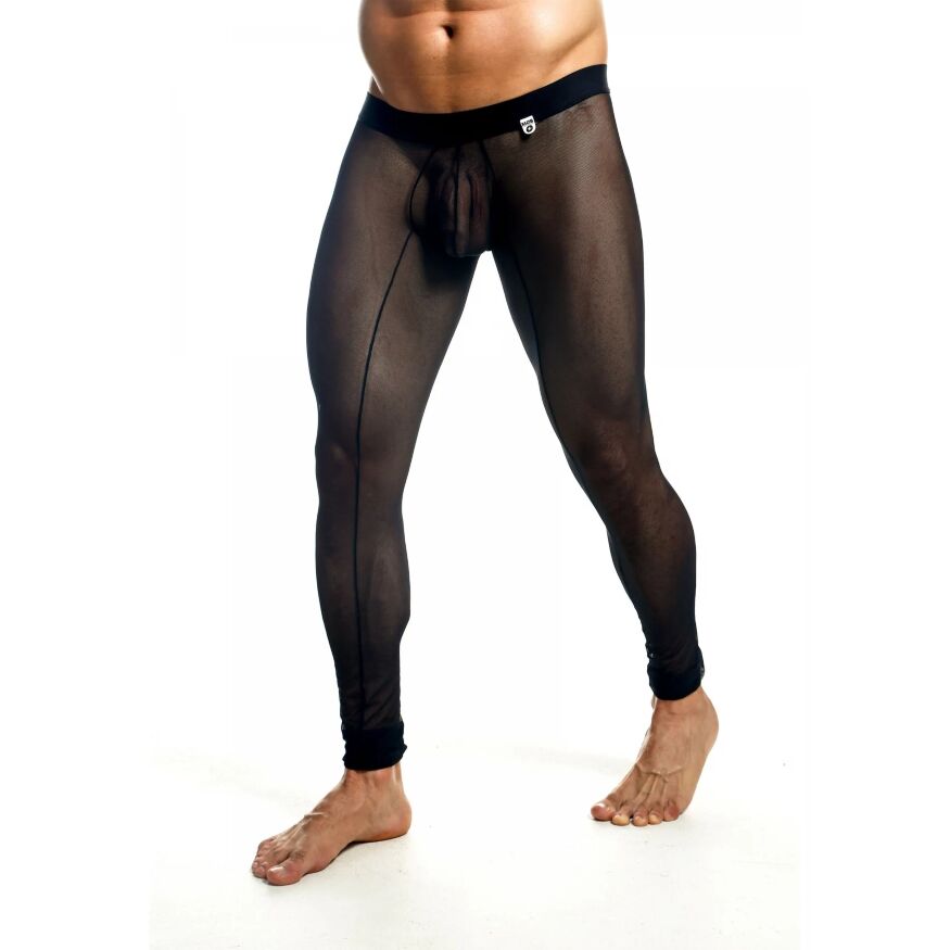 Лосины мужские в сетку MaleBasics черные, L