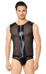 Комплект білизни - Shirt and Shorts 4606, black - XL