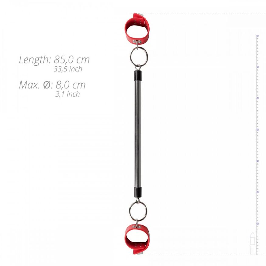 Распорка с фиксаторами Bono Bondage Bar - 30 см