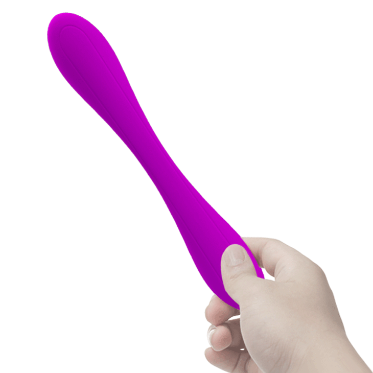 Гибкий вибратор из качественного силикона- Pretty Love Yedda Stimulator Purple