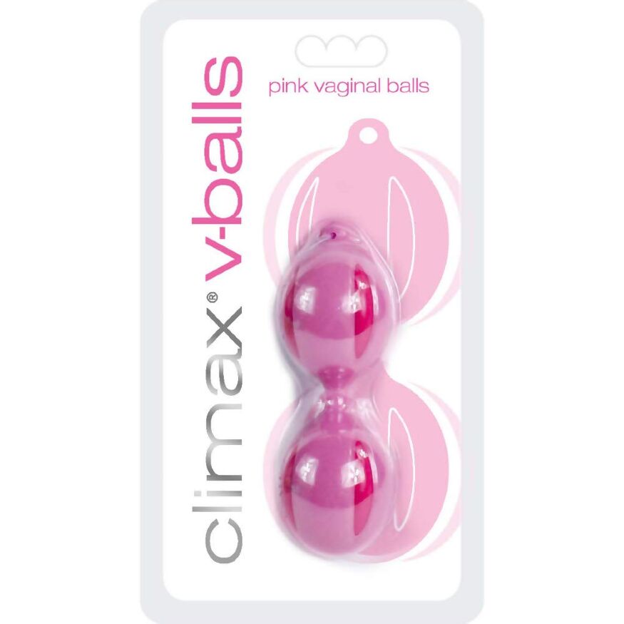 Вагинальные шарики Climax V-Ball розовый