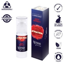 Їстівний лубрикант для орального сексу із зігріваючим ефектом - MAI Attraction Heat Mango, 50 мл