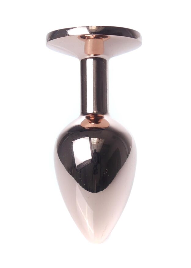 Анальна пробка - Jewellery Red Gold Plug Dark Blue