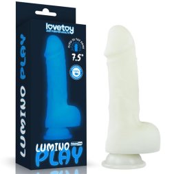 Фалоімітатор світиться в темряві - Lumino Play Dildo 7.5"