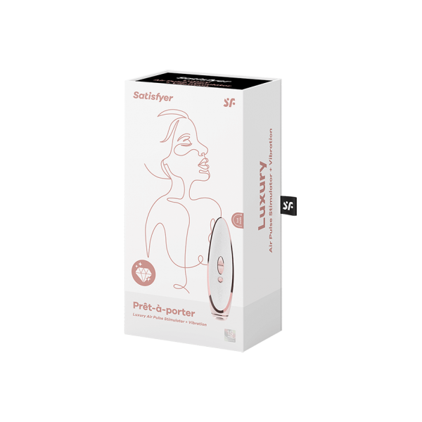 Люксовый Вакуумный клиторальный стимулятор SATISFYER LUXURY PRET-A-PORTER
