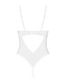 Боди з доступом Obsessive Alissium crotchless teddy, XL/2XL лиф с мягкой чашкой, высокие трусики