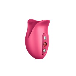Вакуумный стимулятор Fun Factory Belle Raspberry, 11 режимов работы, перезаряжаемый
