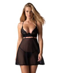 Бэби-долл Obsessive Nutris babydoll &amp; thong M/L