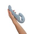Fun Factory SHARE VIBE PRO cool grey - безремінний страпон з вібрацією