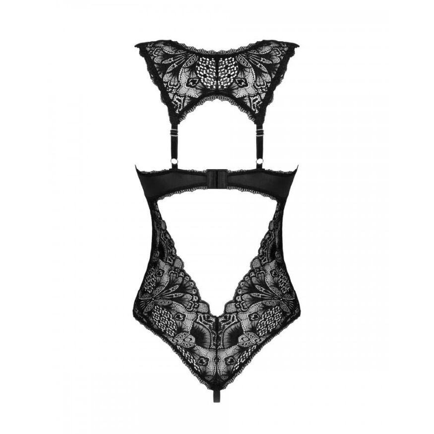 Мереживне боді з інтимним вирізом XS/S Donna Dream Obsessive
