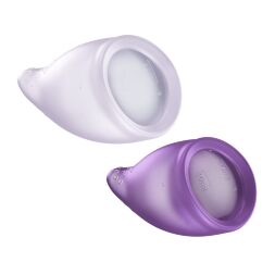 Набір менструальних чаш Fun Factory FUN CUP EXPLORE KIT, 2 шт, Multicolored Violet, об'єми 20 та 30 мл