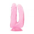 Фаллоимитатор двойной  Hi-Rubber, Pink