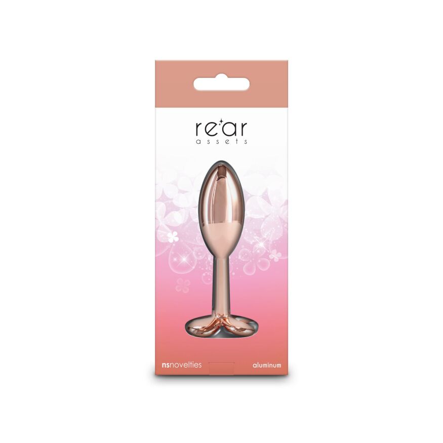 Анальная пробка NS Novelties Rear Assets - Clover - Rose Gold