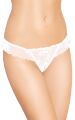 Женские стринги - G-String 2384, white - S/M