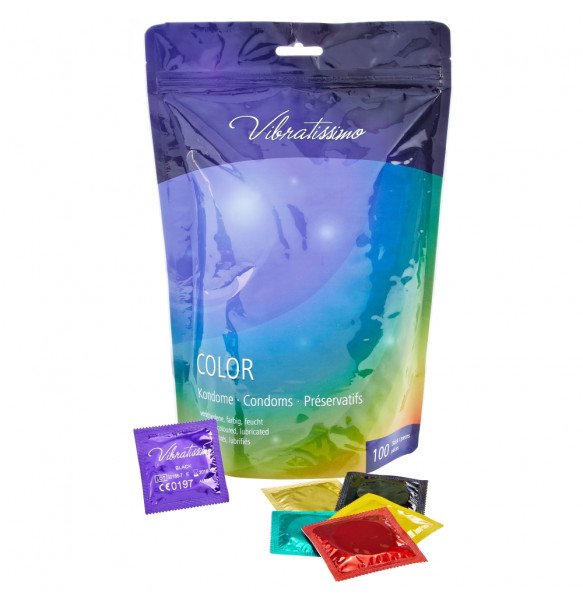 Презервативы цветные - Vibratissimo Color, 100 шт.