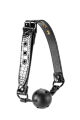 Кляп 4,7 см BLAZE LUXURY BALL GAG CROCO BLACK
