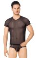 Комплект білизни - Shirt and Shorts 4607, black - M/L