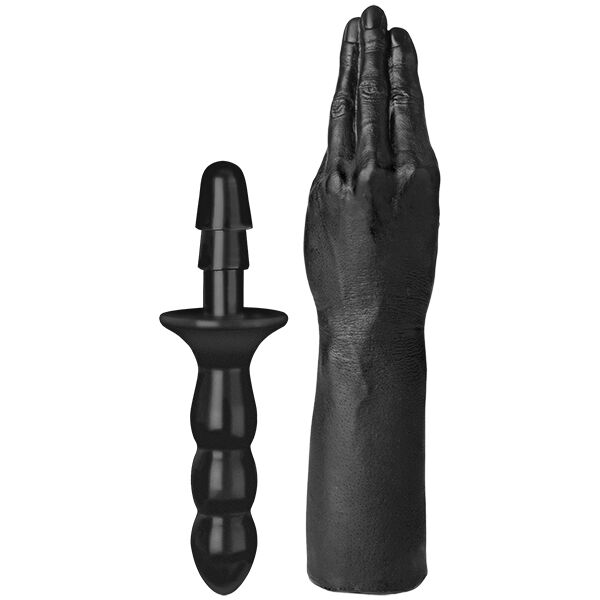 Рука для фистинга Doc Johnson Titanmen The Hand with Vac-U-Lock Compatible Handle, диаметр 6,9см