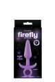 Анальная пробка светящаяся NS Novelties FIREFLY PRINCE MEDIUM PURPLE