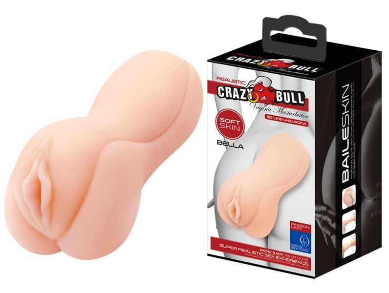 Мастурбатор-вагина Crazy Bull - Bella Realistic Masturbator, BM-009187
