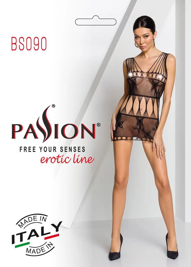 Сукня сітка Passion BS090 black