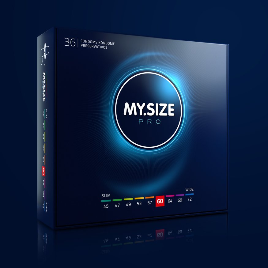 Презервативи великого розміру - My.Size Pro 60, 36 шт.