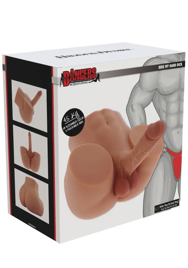 Мастурбатор торс з членом Bangers Ride My Hard Dick