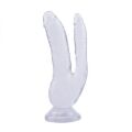 Подвійний фалоімітатор 8.0 Inch Dildo, Clear