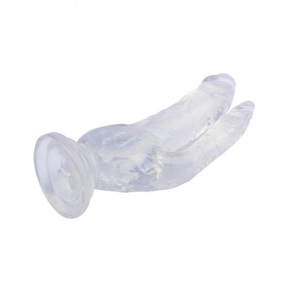 Подвійний фалоімітатор 8.0 Inch Dildo, Clear