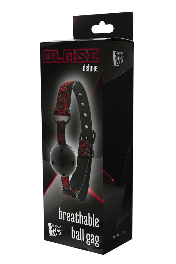Кляп BLAZE DELUXE BREATHABLE BALL GAG