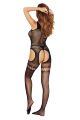 Бодистокинг - Bodystocking 2065, black - One Size