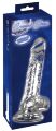 Прозорий вібратор у формі пеніса- Crystal Clear Vibrator 24.5 см