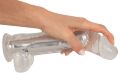 Прозорий вібратор у формі пеніса- Crystal Clear Vibrator 24.5 см