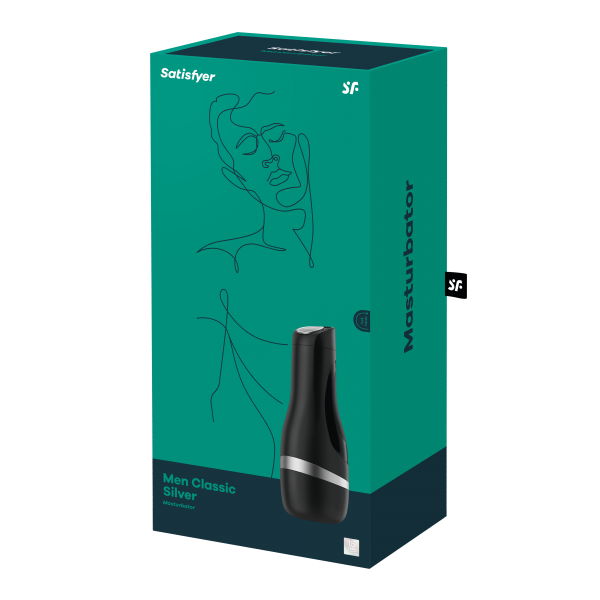 Мастурбатор SATISFYER MEN CLASSIC SILVER