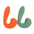Вібратор із кліторальним стимулятором Sweet Em, помаранчевий