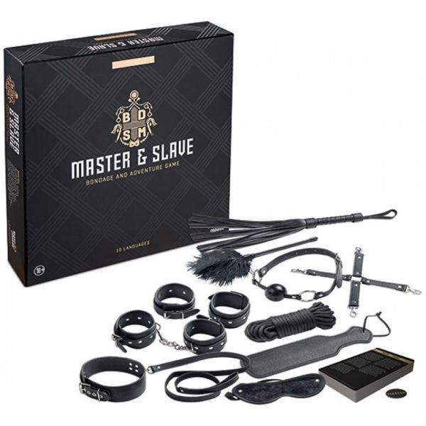Набор БДСМ 10 предметов Master &amp; Slave, Black