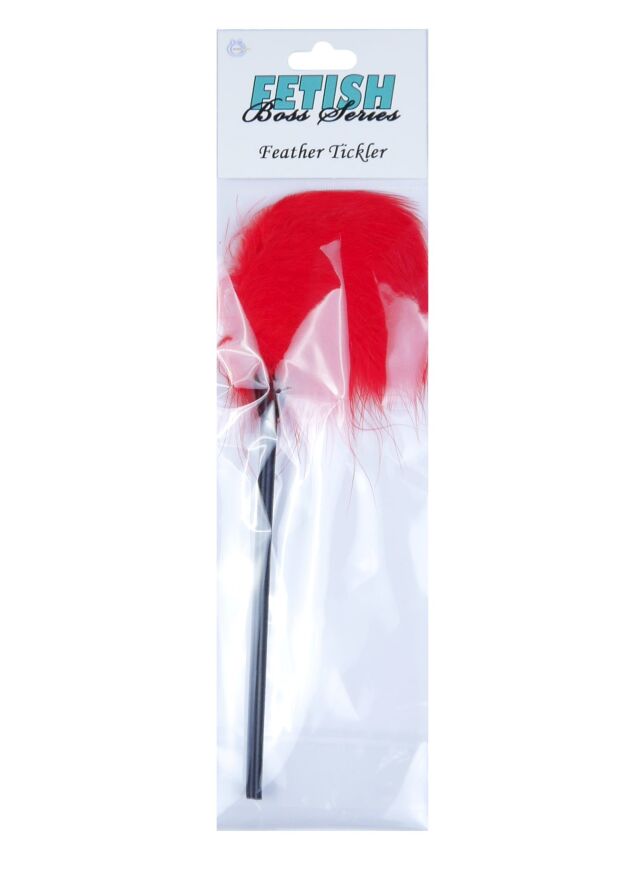 Тіклер - Feather Tickler Red - Boss Series Fetish