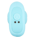 Анальная пробка с вибрацией Vibrating Mini Butt Plug Blue